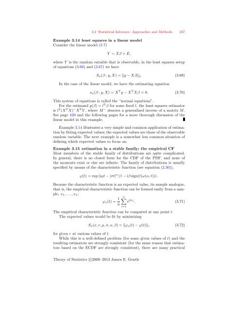 Theory of Statistics - George Mason University