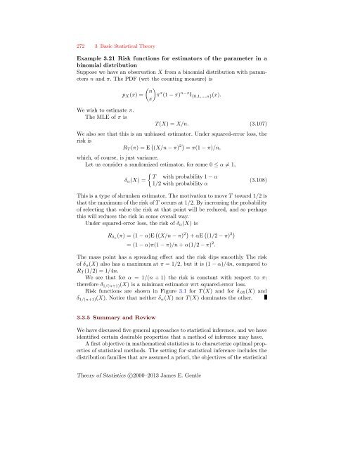 Theory of Statistics - George Mason University