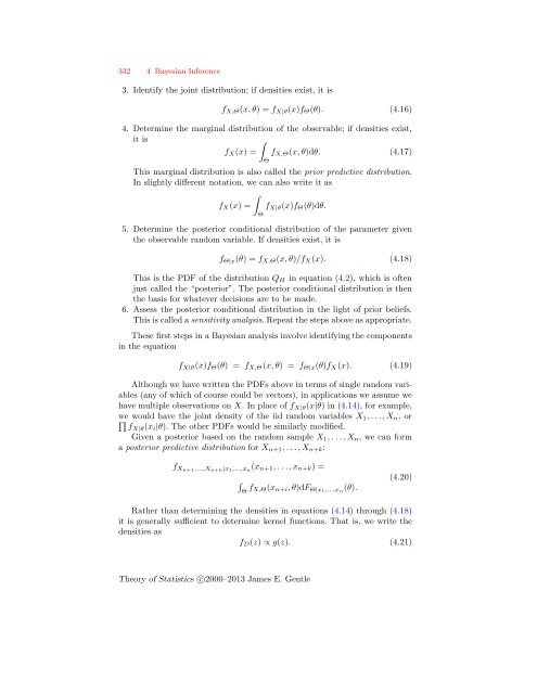 Theory of Statistics - George Mason University