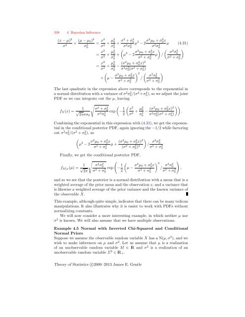 Theory of Statistics - George Mason University