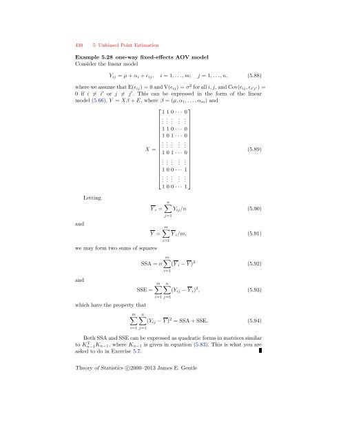 Theory of Statistics - George Mason University