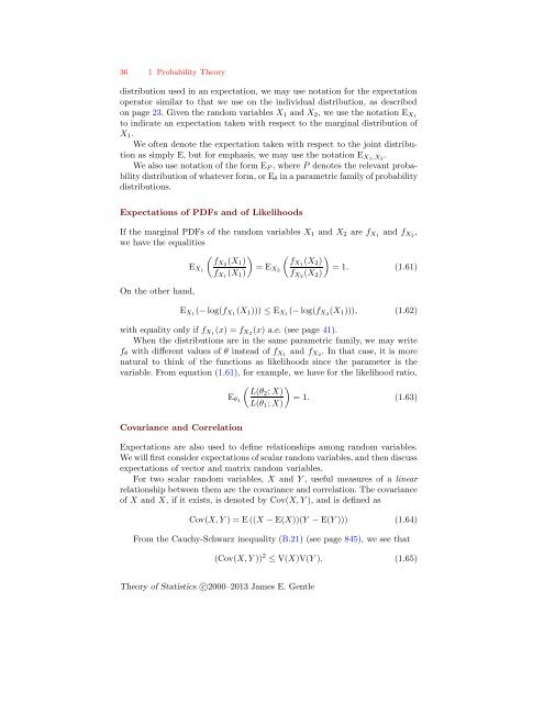 Theory of Statistics - George Mason University