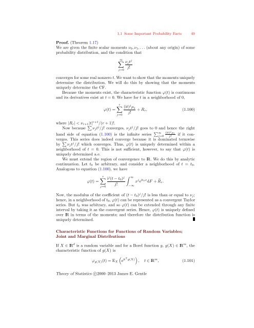 Theory of Statistics - George Mason University