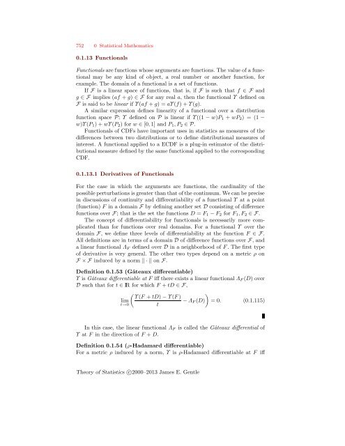 Theory of Statistics - George Mason University