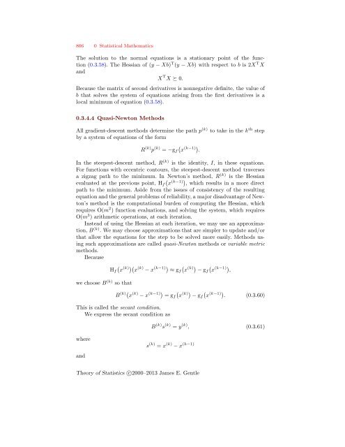 Theory of Statistics - George Mason University