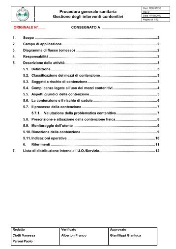 PGS 37 CONTENZIONE.pdf - Casa di Cura Dott. Pederzoli