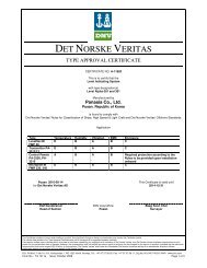 DET NORSKE VERITAS - DNV Exchange