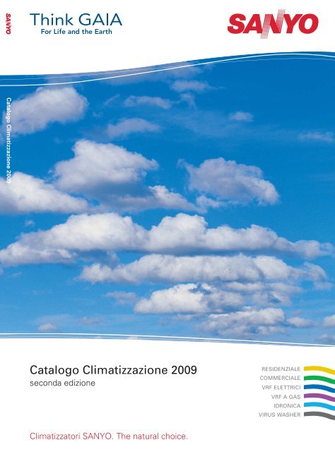 Catalogo generale Sanyo - Clima Ambiente Srl - Home Page