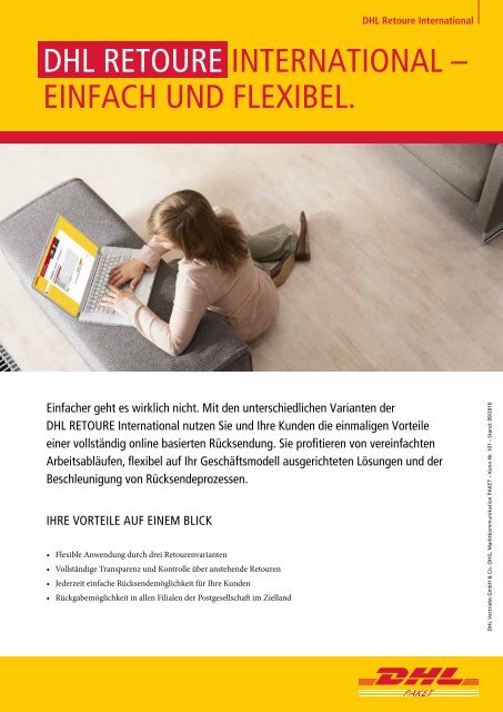 DHL RETOURE InTERnaTIOnaL - HBH Service GmbH