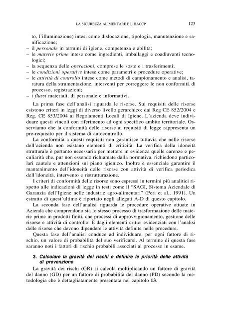 10 La sicurezza alimentare e l'HACCP - HOEPLI.it