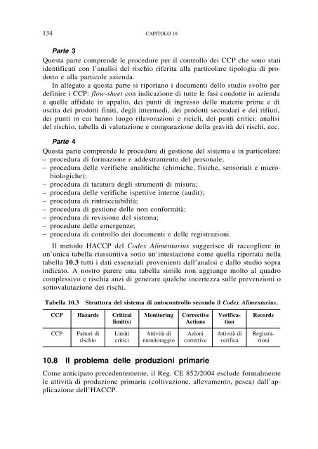 10 La sicurezza alimentare e l'HACCP - HOEPLI.it