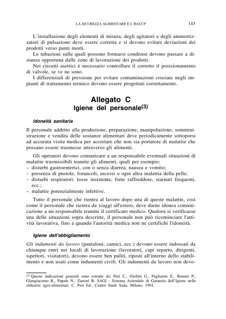 10 La sicurezza alimentare e l'HACCP - HOEPLI.it