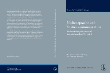 Volodina_Mediensprache_und ... - OPUS 4 | Home