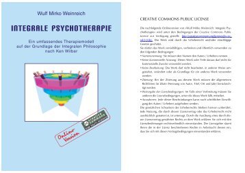 Buch - Integrale Psychotherapie