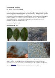 Report on the larger Ascomycete fungi (PDF File, 2.9 MB)