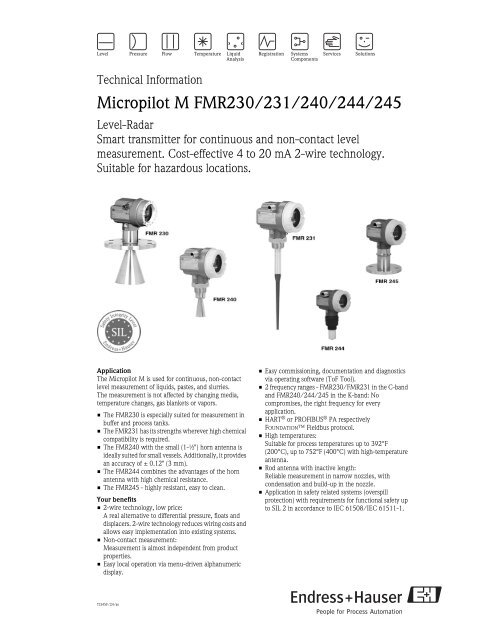Micropilot M Fmr230 231 240 244 245