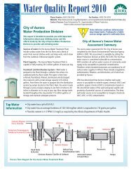 4302_Aurora Water Report.indd - City of Aurora