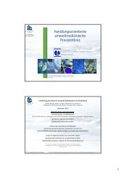 Handlungsorientierte umweltmedizinische Praxisleitlinie