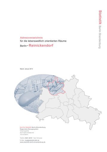 Reinickendorf, PDF - Amt für Statistik Berlin-Brandenburg