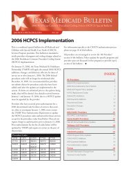 January 2006 HCPCS Special Bulletin, No. 193 - TMHP.com