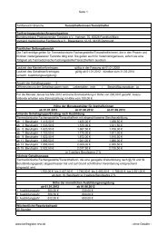 Seite 1 Tarifbereich/ Branche Speditions-, Logistik - Tarifregister NRW