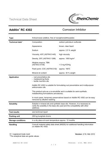 RC 4302 - Tri-iso, Inc.