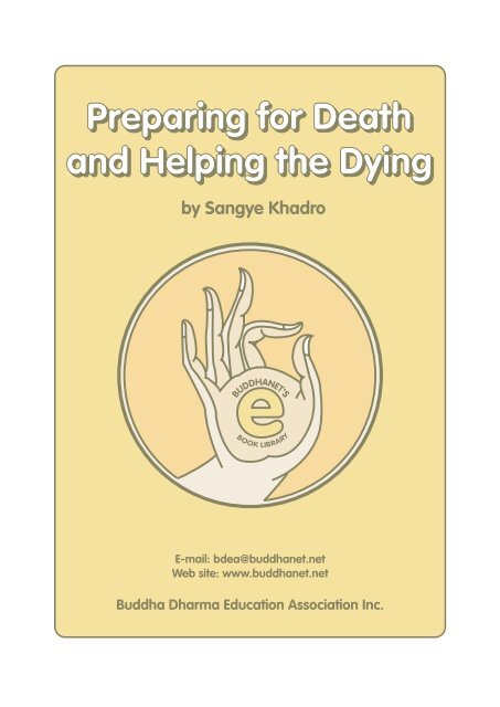 Preparing for Death and Helping the Dying