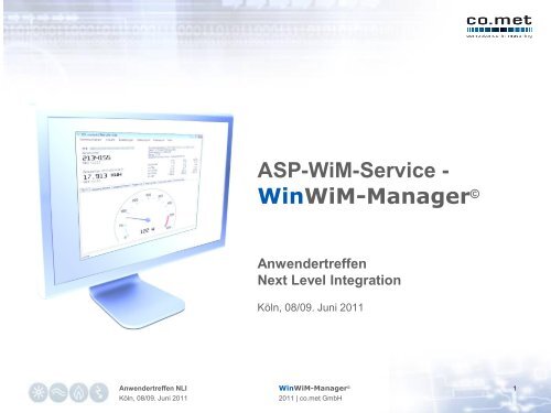 WinWiM-Manager - Next Level Help