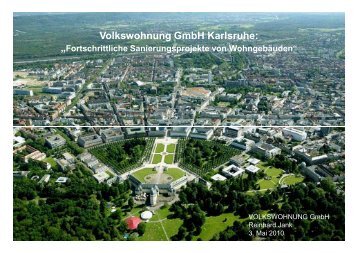 Volkswohnung GmbH Karlsruhe: „Fortschrittliche