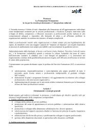 Regolamento formazione delibera n1103.pdf - Asl Bat