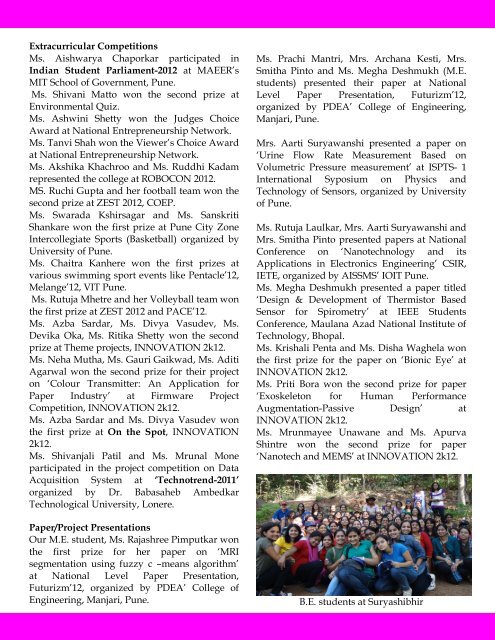 Mapan Issue 8 - Cummins College of Engineering for Women