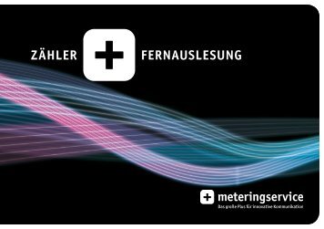 ZÄHLER FERNAUSLESUNG - MeteringService