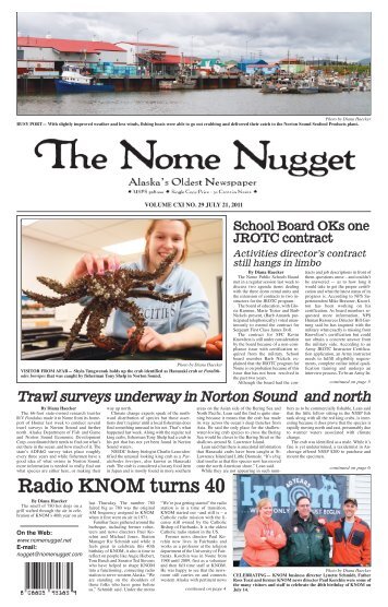 July 21 - The Nome Nugget