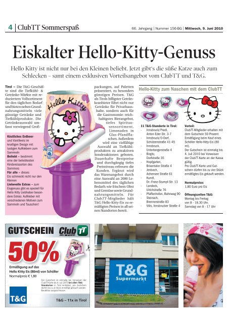 Hello Kitty Eis