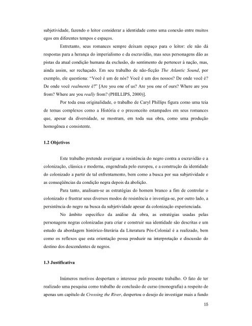 Dissertação completa - Programa de Pós-Graduação em Letras