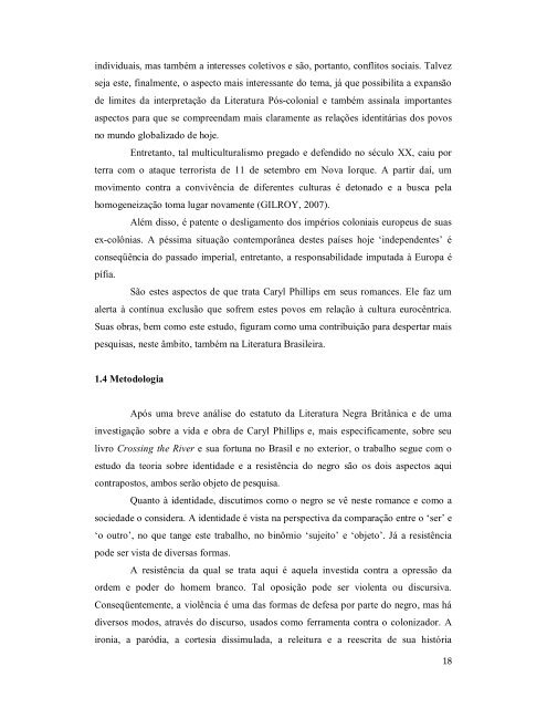 Dissertação completa - Programa de Pós-Graduação em Letras