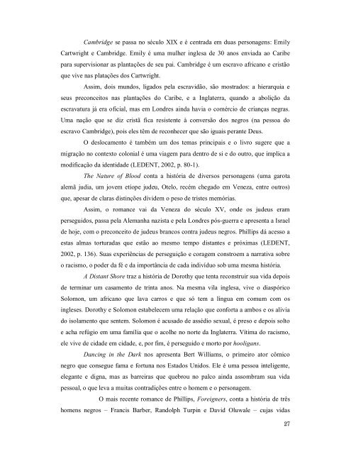 Dissertação completa - Programa de Pós-Graduação em Letras