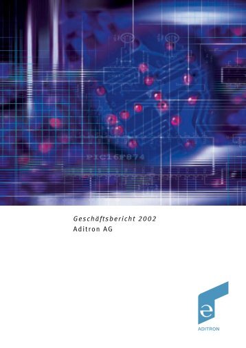 Geschäftsbericht 2002 Aditron AG - Rheinmetall AG