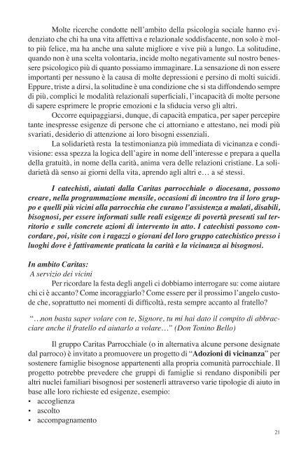 Programma Pastorale 2010 - Amalfi - Cava De' Tirreni