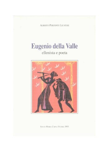 Eugenio della Valle ellenista e poeta - Albertoperconte.it