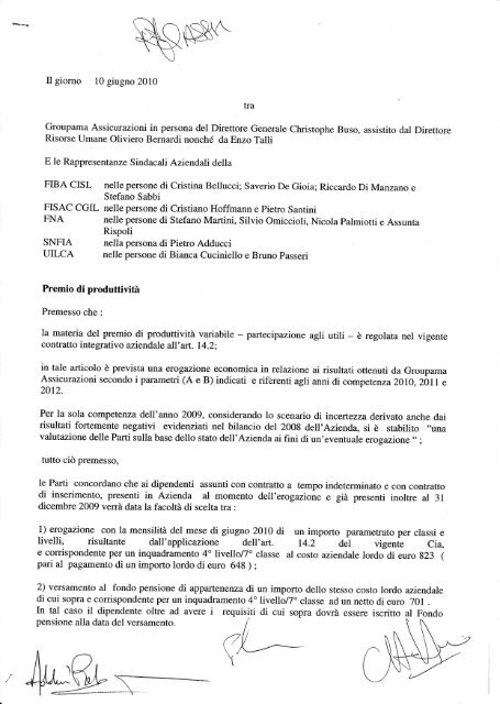 Rispoli nella persona di Pietro Adducci nelle persone di Bianca ...