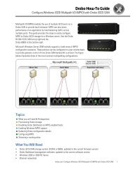 Configure Windows iSCSI Multipath I/O (MPIO) with Drobo iSCSI SAN