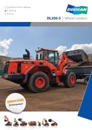 DL350-3 | Wheel Loaders - Doosan Construction Equipment EMEA