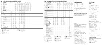Rutetabell for Fjordekspressen i PDF - NOR-WAY Bussekspress