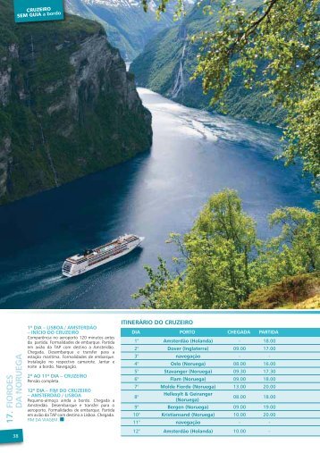 17. FIORDES DA NORUEGA - Nortravel