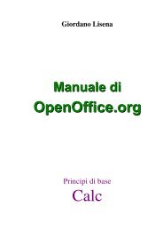 Manuale di OpenOffice.org