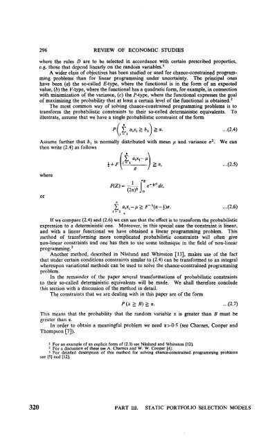 STOCHASTIC