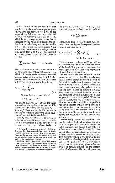 STOCHASTIC