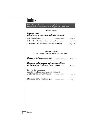 Guida per l'itinerario catecumenale dei ragazzi - Diocesi di Piacenza ...