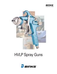 HVLP Spray Guns - Binks